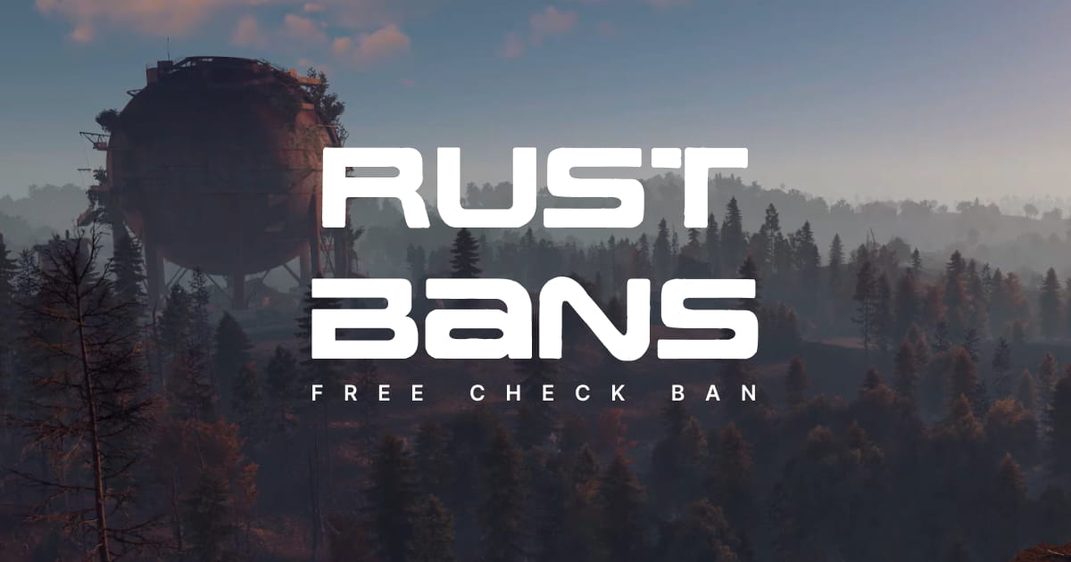 rustbans.ru проверки игроков на бан среди проектов Rust